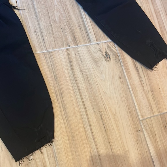 eunina Bella High Rise Skinny Crop 9 Black - Picture 3 of 6